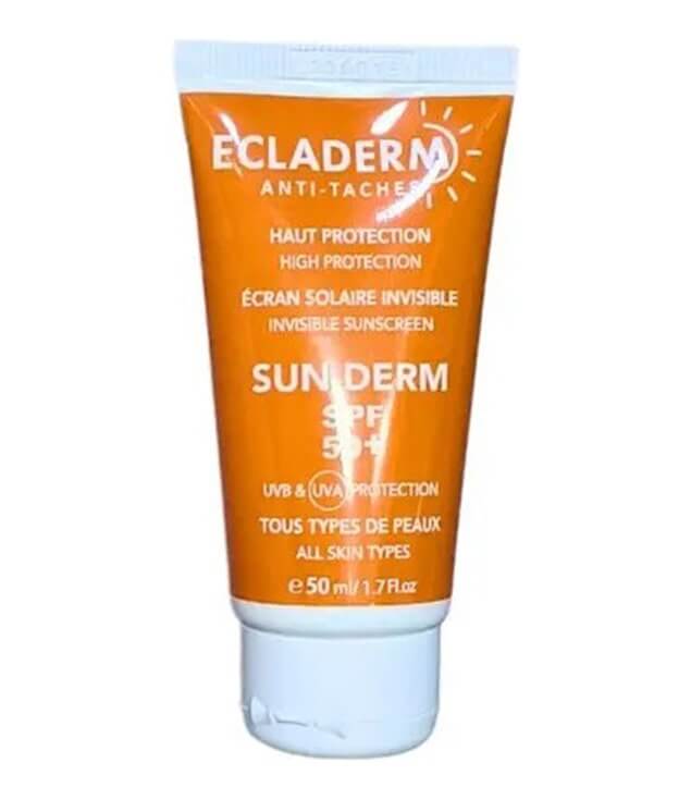 Ecladerm Anti Taches Sun Derm Invisible Spf50+ 50ml – Abaura